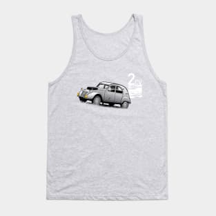 2CV sahara transparent illustration Tank Top